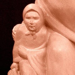 The Escape; Bernhard D. Sopher (American-German 1879 - 1949); terracotta