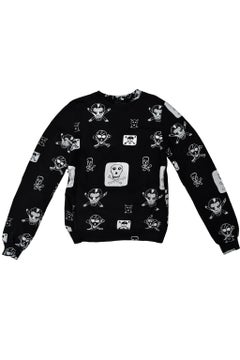 Bernhard Willhelm Black Skull & Crossbones Sweatshirt 2003