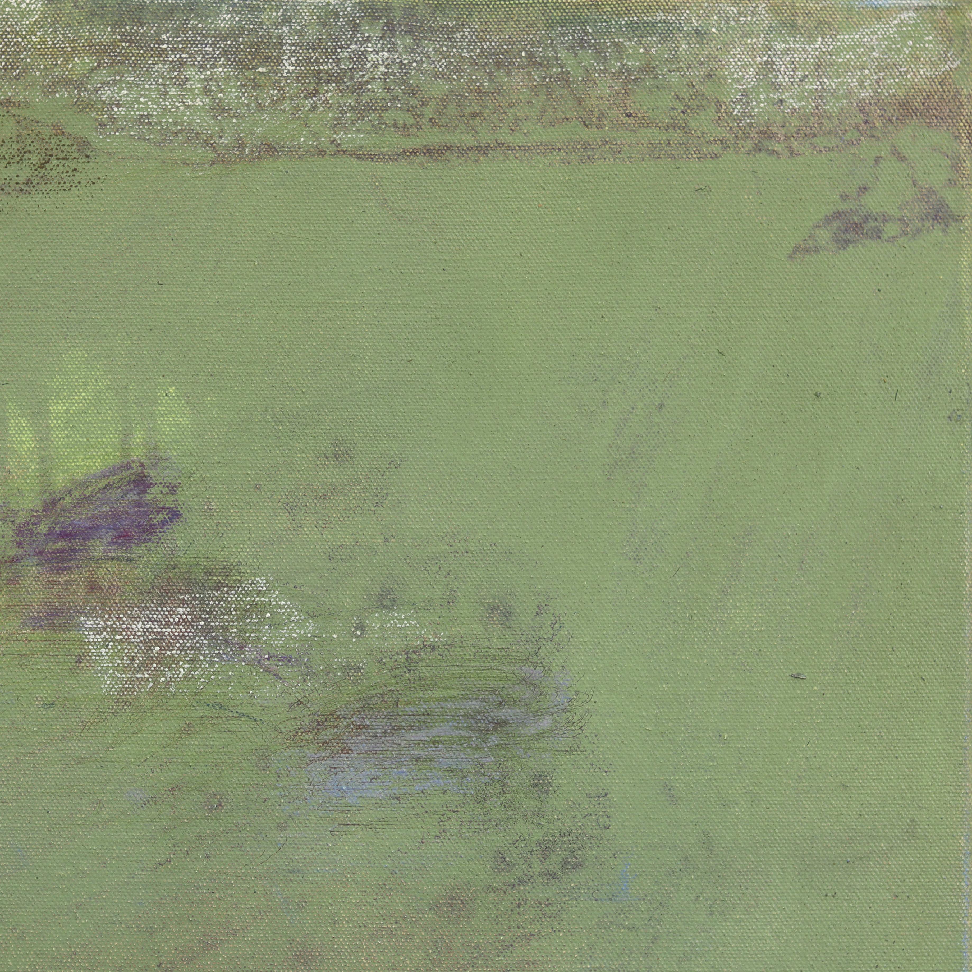 AWH 338 - Abstract Minimalist Textured Layered Colorfield Oil Painting on Canvas im Angebot 2