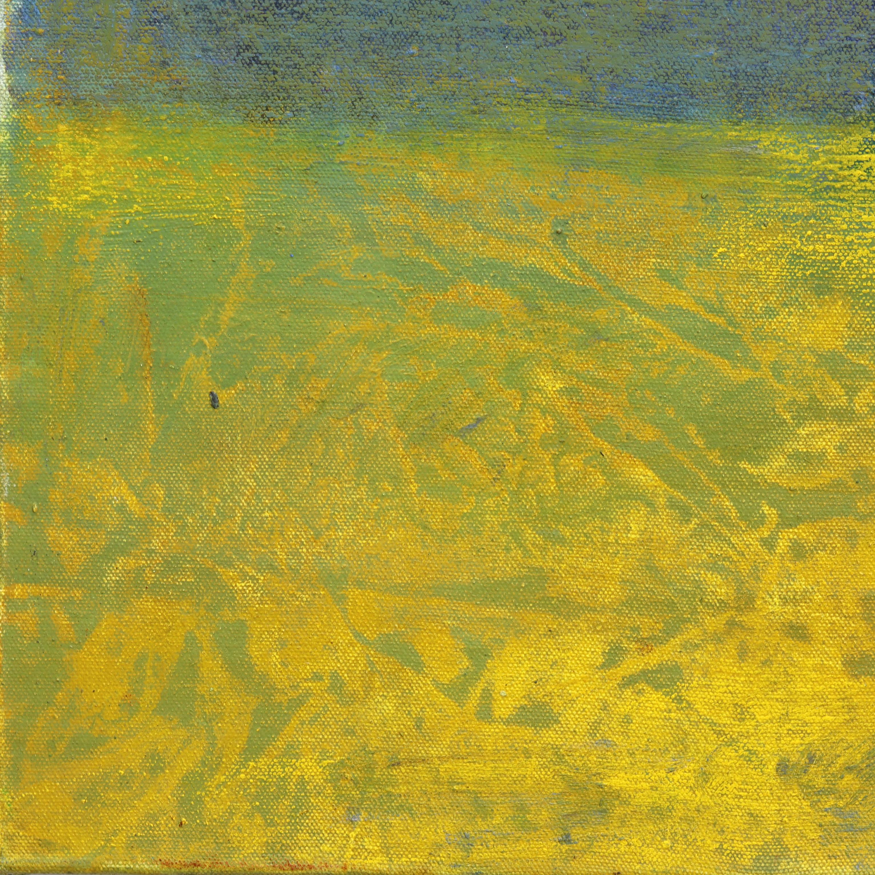 AWH 338 - Abstract Minimalist Textured Layered Colorfield Oil Painting on Canvas im Angebot 4