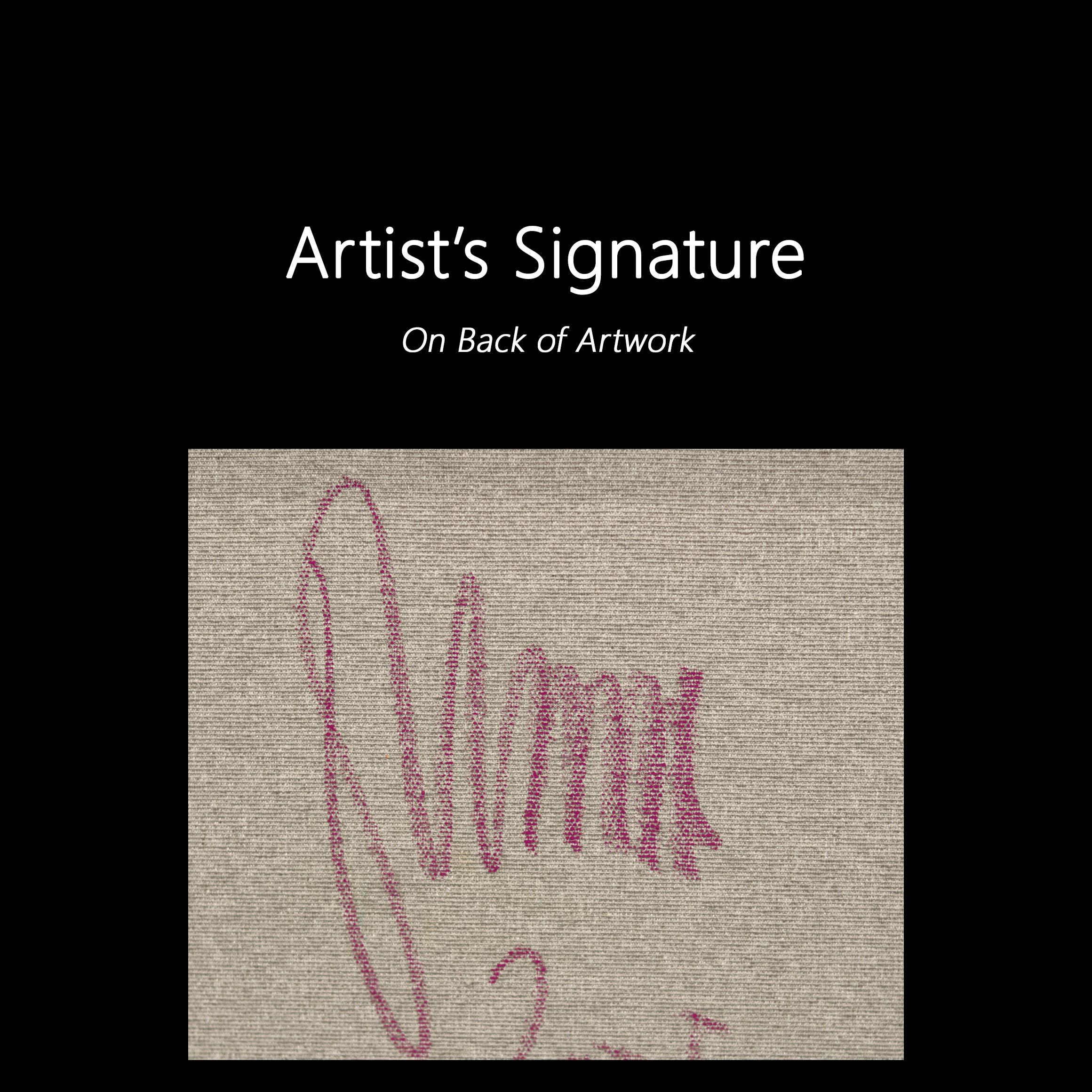 AWH 339 - Abstract Minimalist Textured Layered Colorfield Oil Painting on Canvas For Sale 7