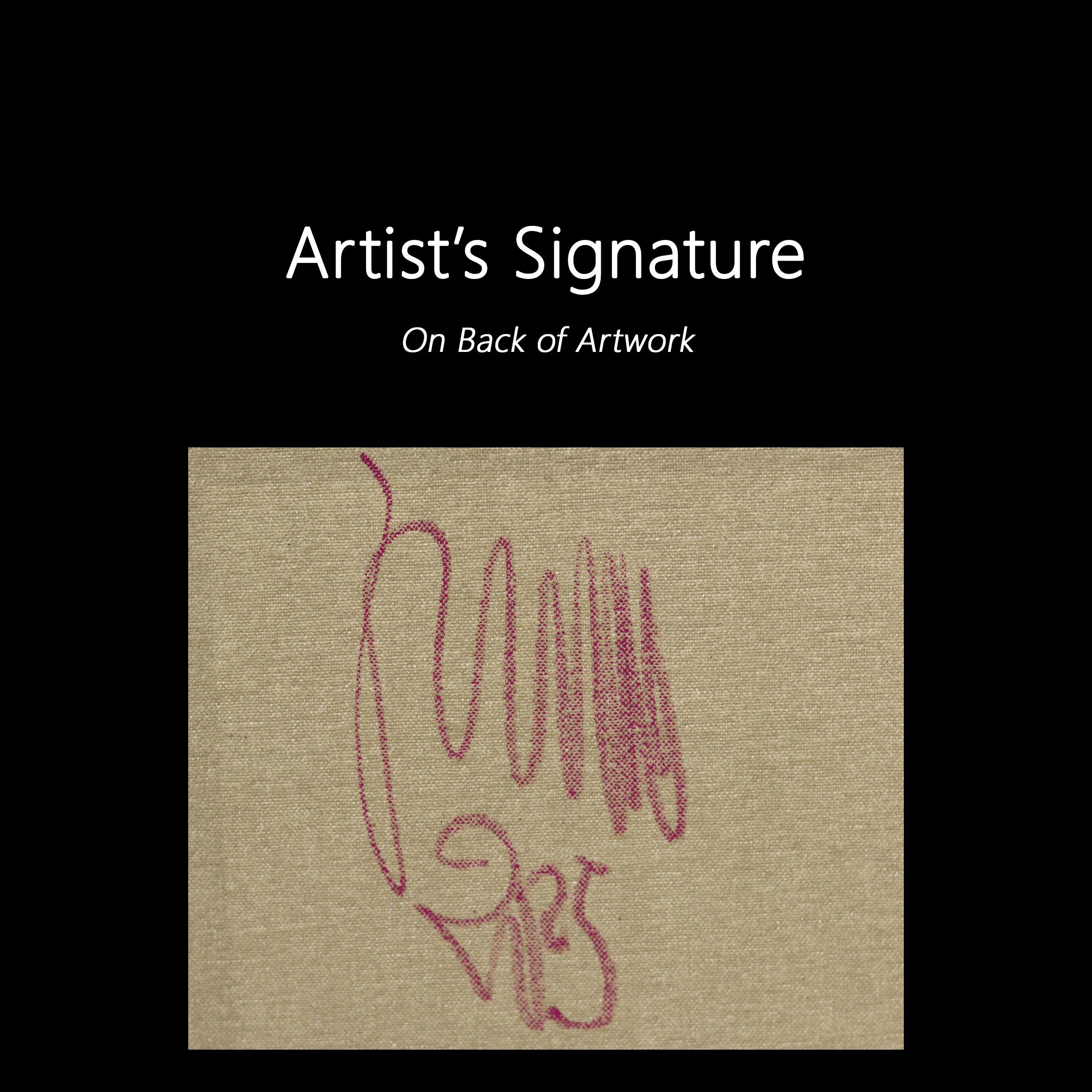 AWH 340 - Abstract Minimalist Textured Layered Colorfield Oil Painting on Canvas For Sale 7