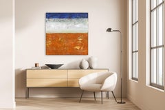 AWH 314 - Original Ölgemälde Abstrakt-expressionistische Landschaft, Farbfeld, Original