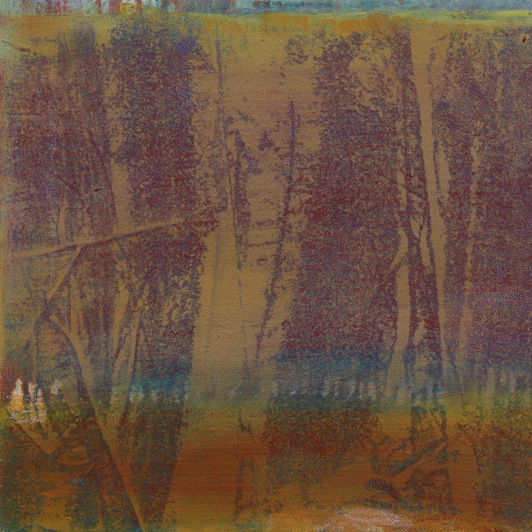 AWH 325 - Pintura al óleo original Expresionismo abstracto Campo de color en venta 2