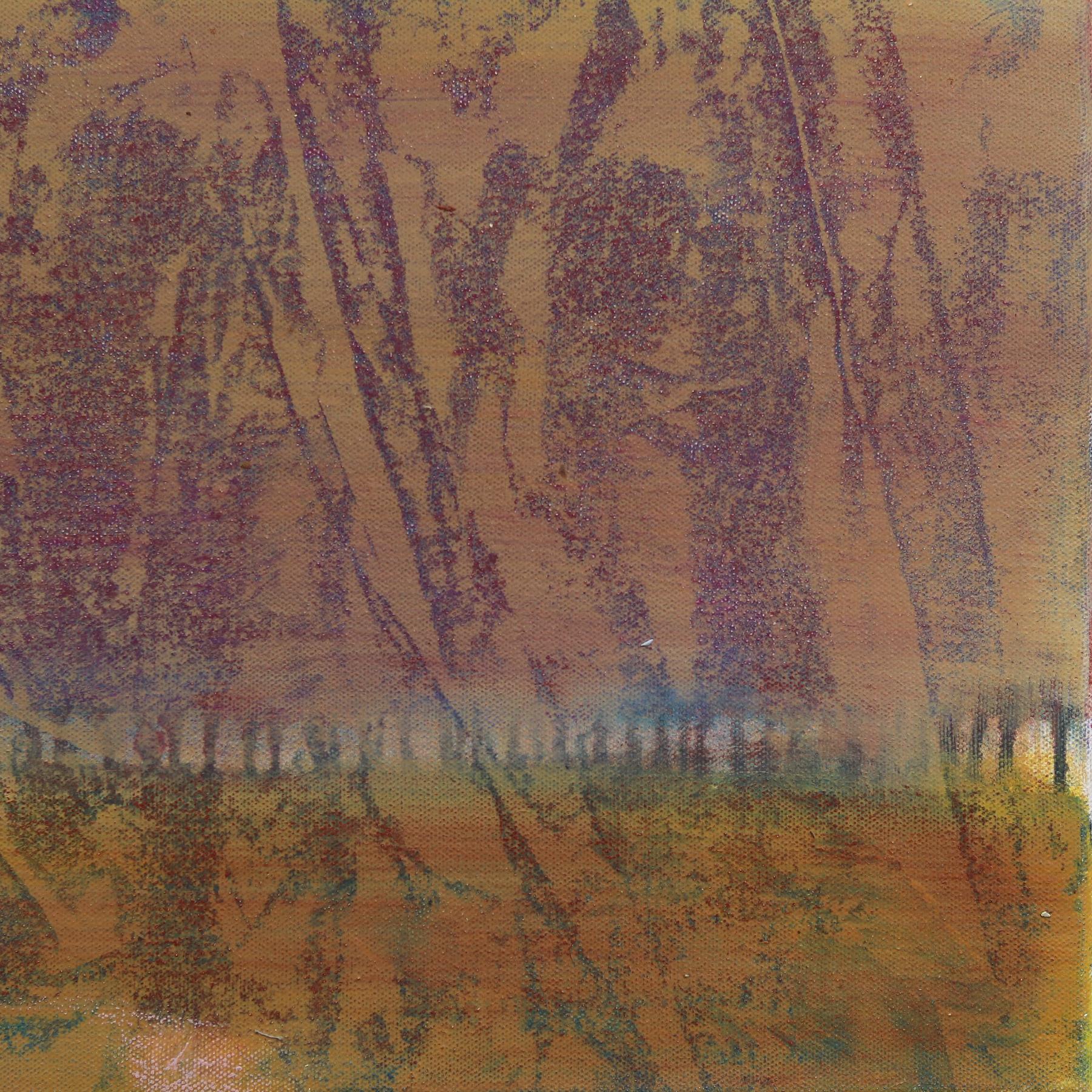 AWH 325 - Pintura al óleo original Expresionismo abstracto Campo de color en venta 3