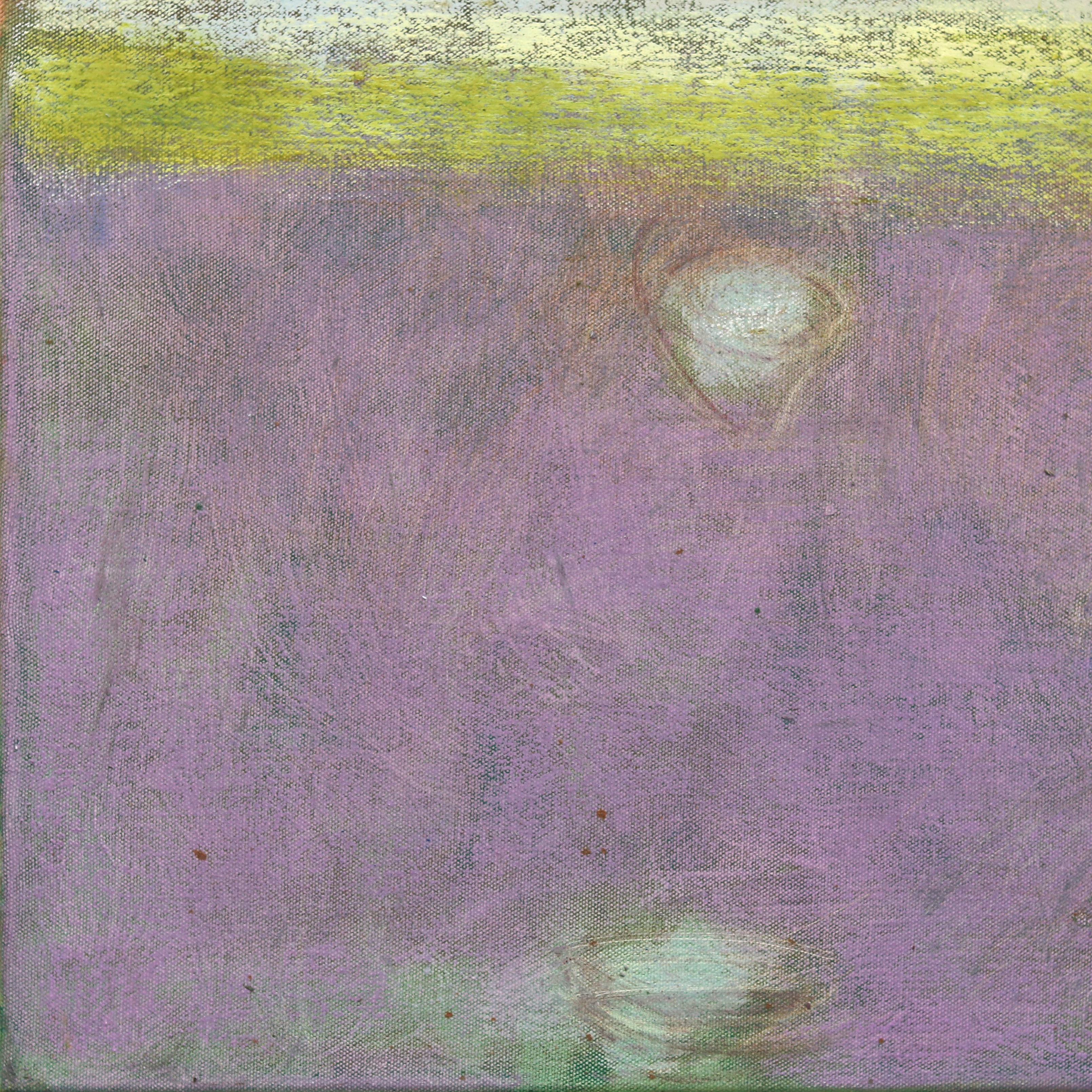 AWH 326 - Pintura al óleo original Expresionismo abstracto Campo de color - Painting Minimalista de Bernhard Zimmer