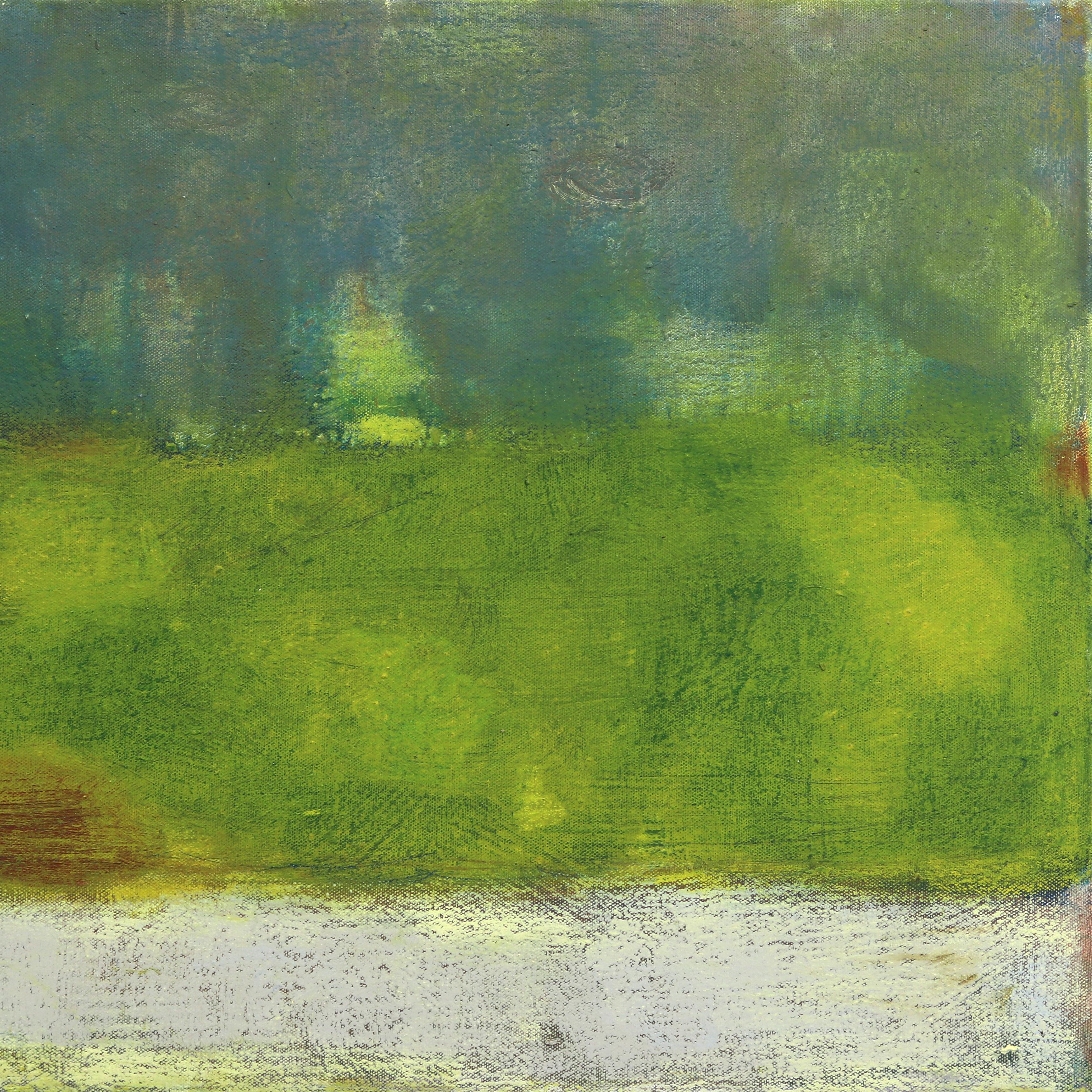 AWH 326 - Pintura al óleo original Expresionismo abstracto Campo de color 2