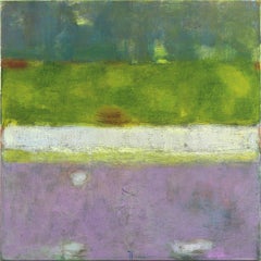 AWH 326 - Original Oil Painting Abstract Expressionist Colorfield