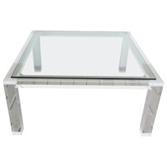 Bernhardt Acrylic Coffee Table