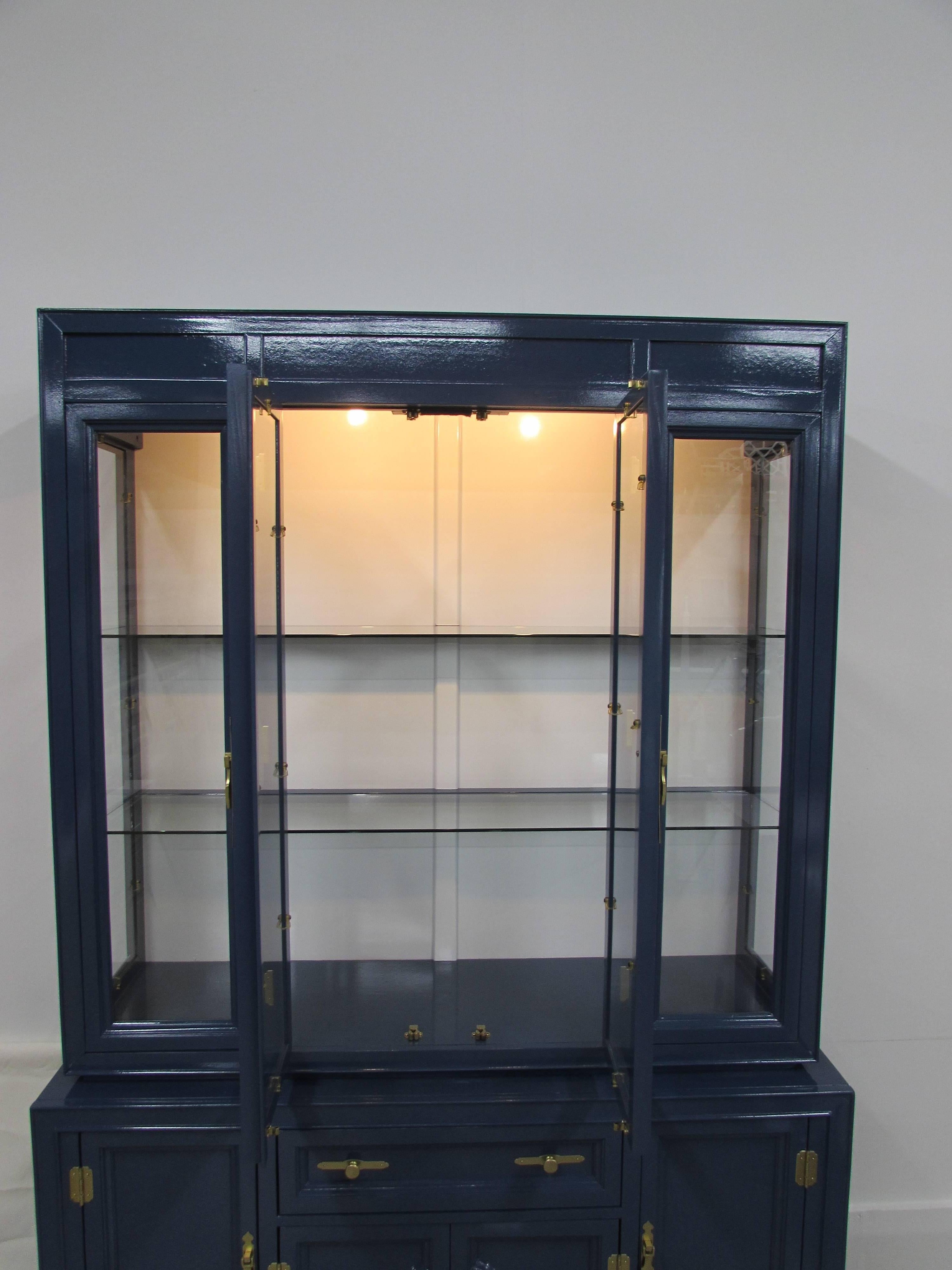 asian inspired cabinet