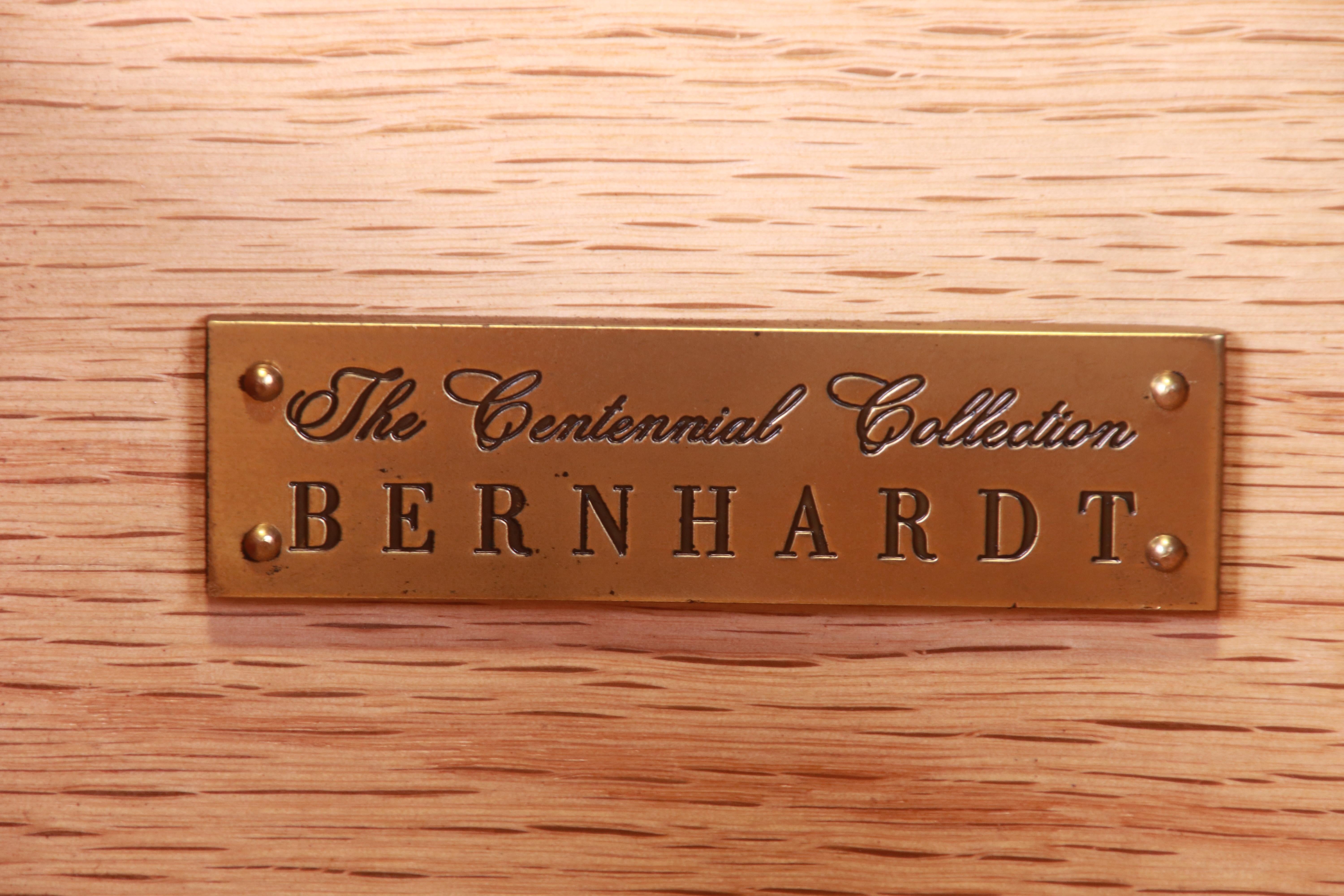 Bernhardt Centennial Collection Hepplewhite Mahogany Sideboard Credenza 10