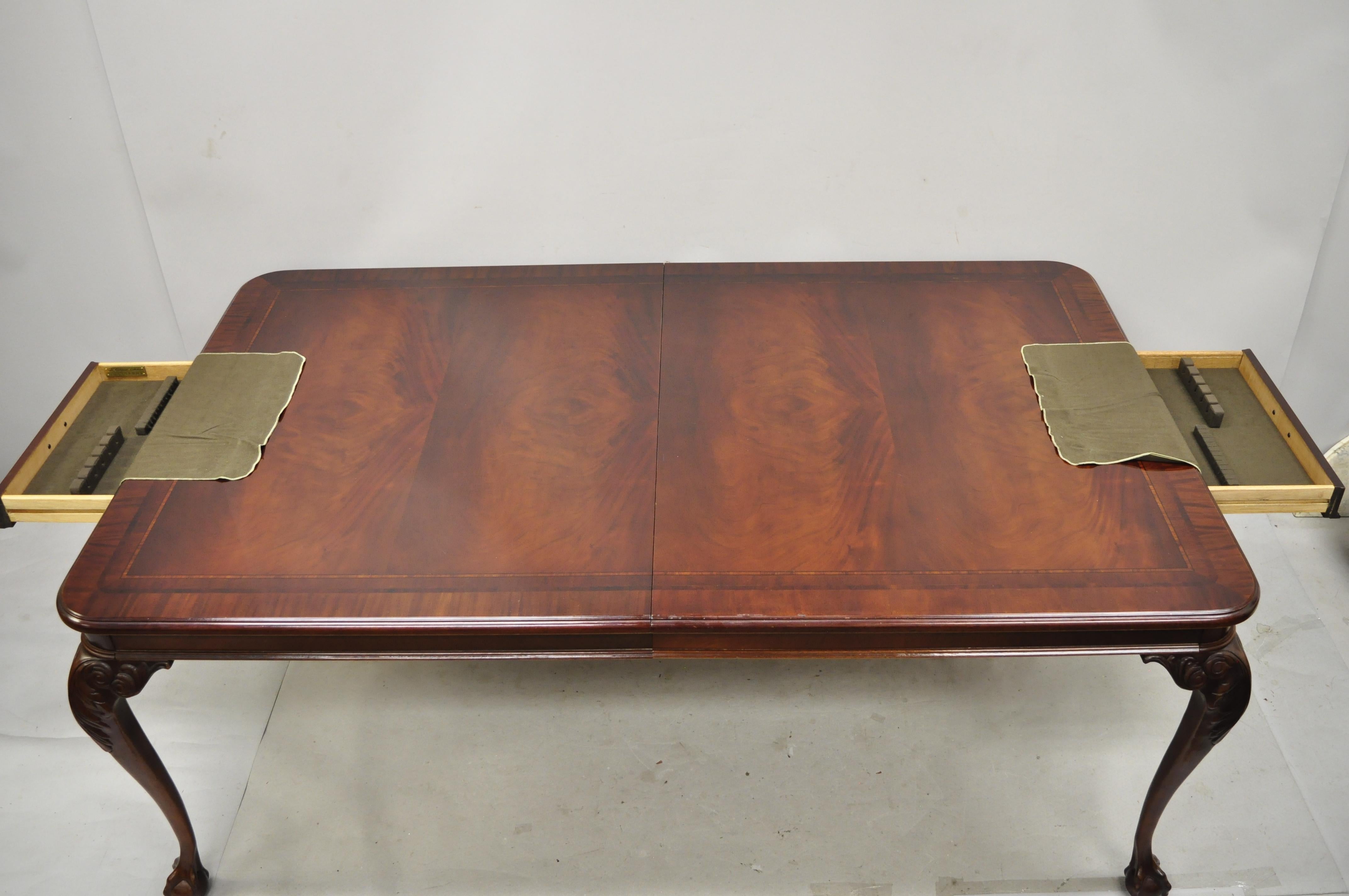 antique chippendale dining table
