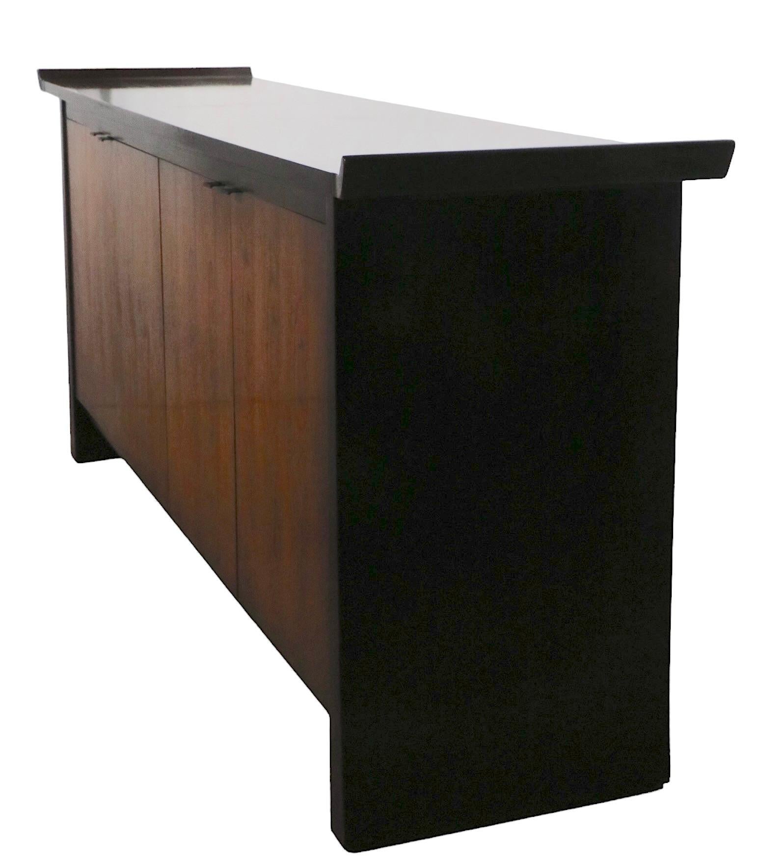 20th Century Bernhardt Credenza Dresser Sideboard For Sale