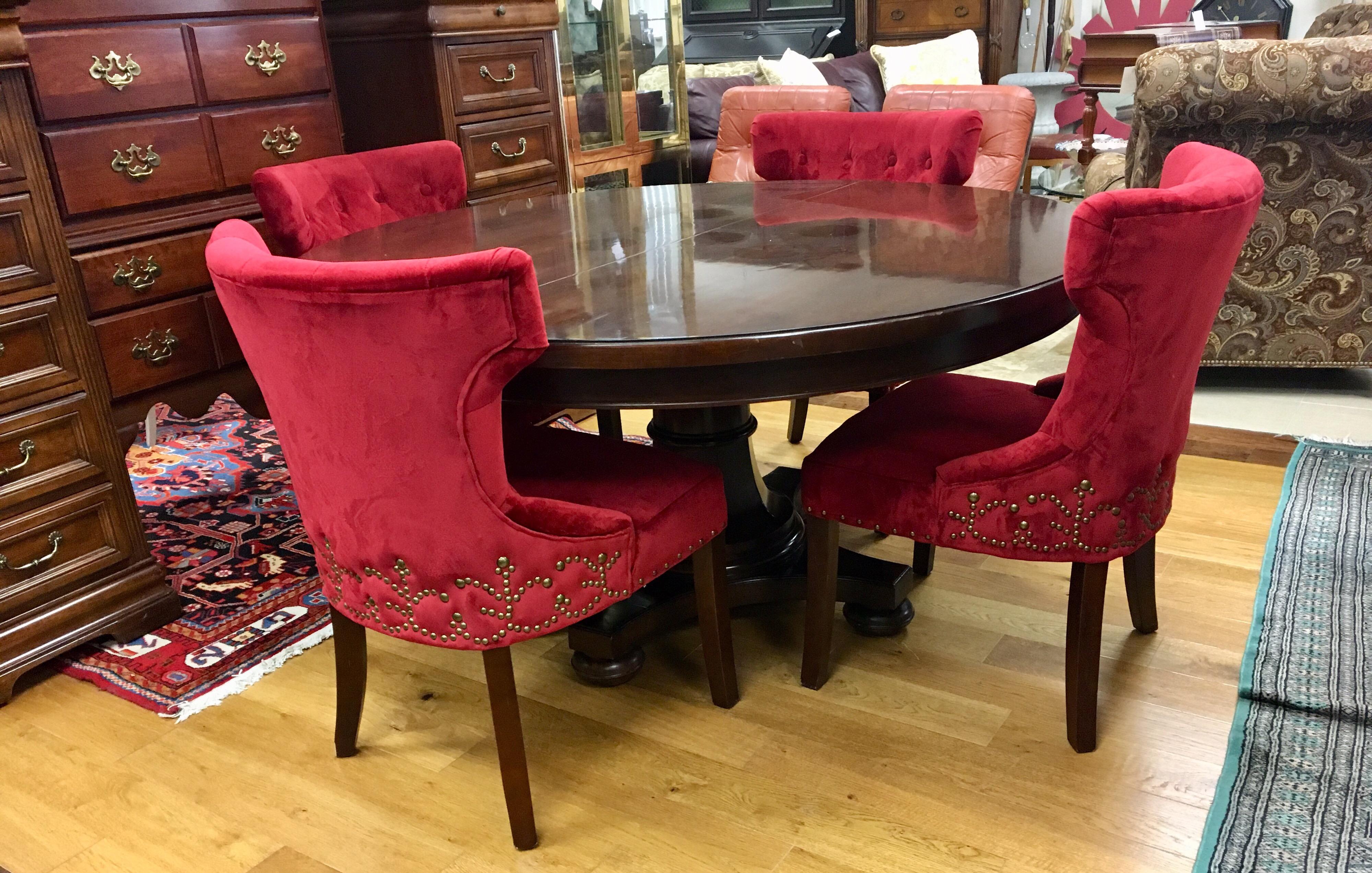bernhardt mahogany dining room set