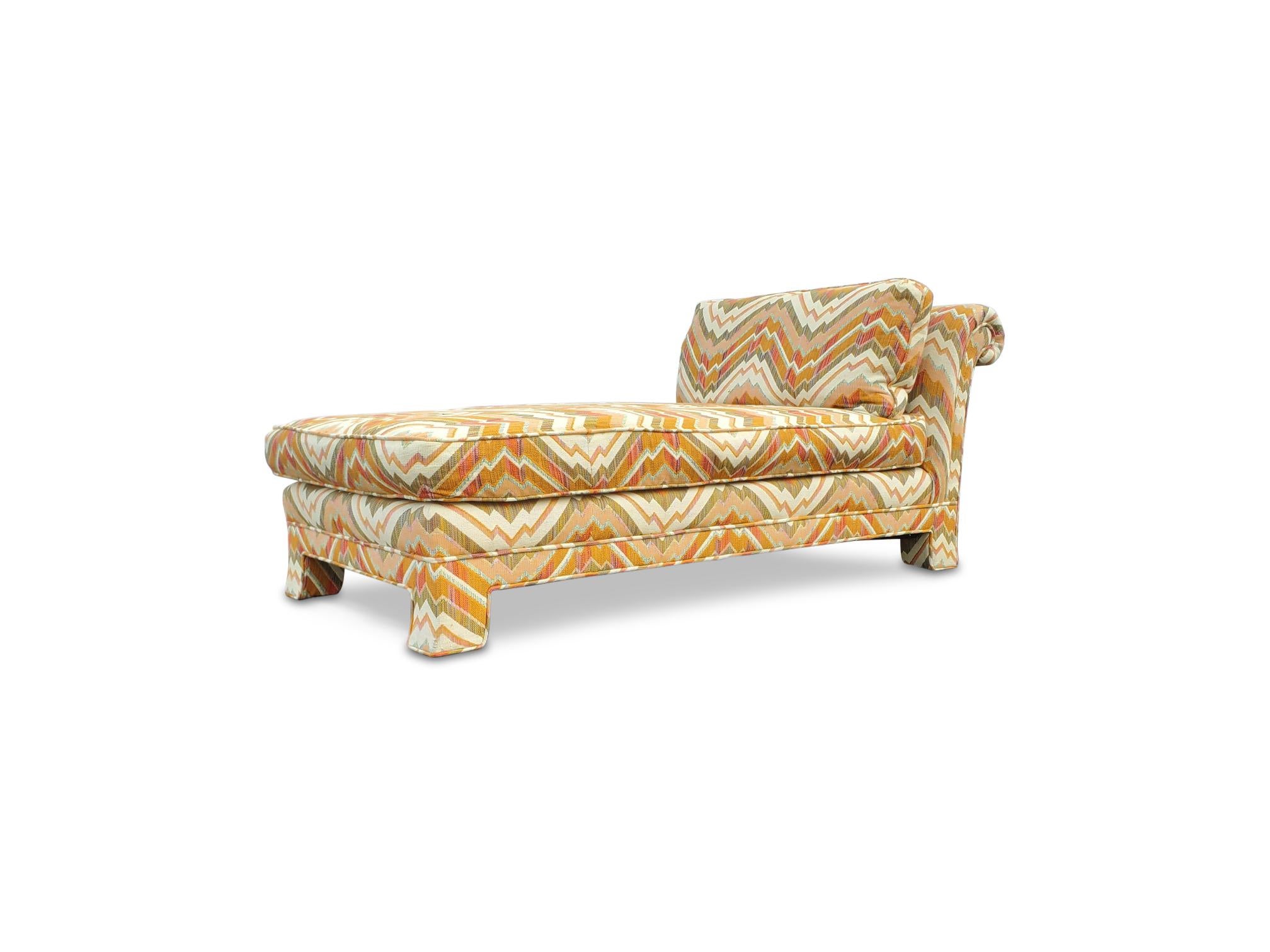 Bernhardt Flair Chaise Lounge  For Sale 1