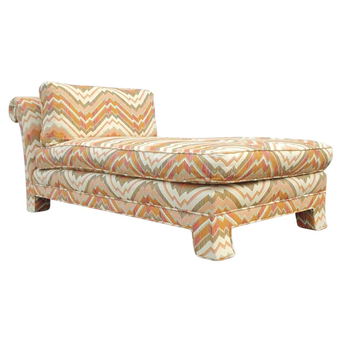 Bernhardt Flair Chaise Lounge  For Sale