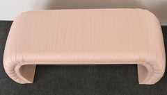 Bernhardt Flair "Waterfall" Bench, 1980s