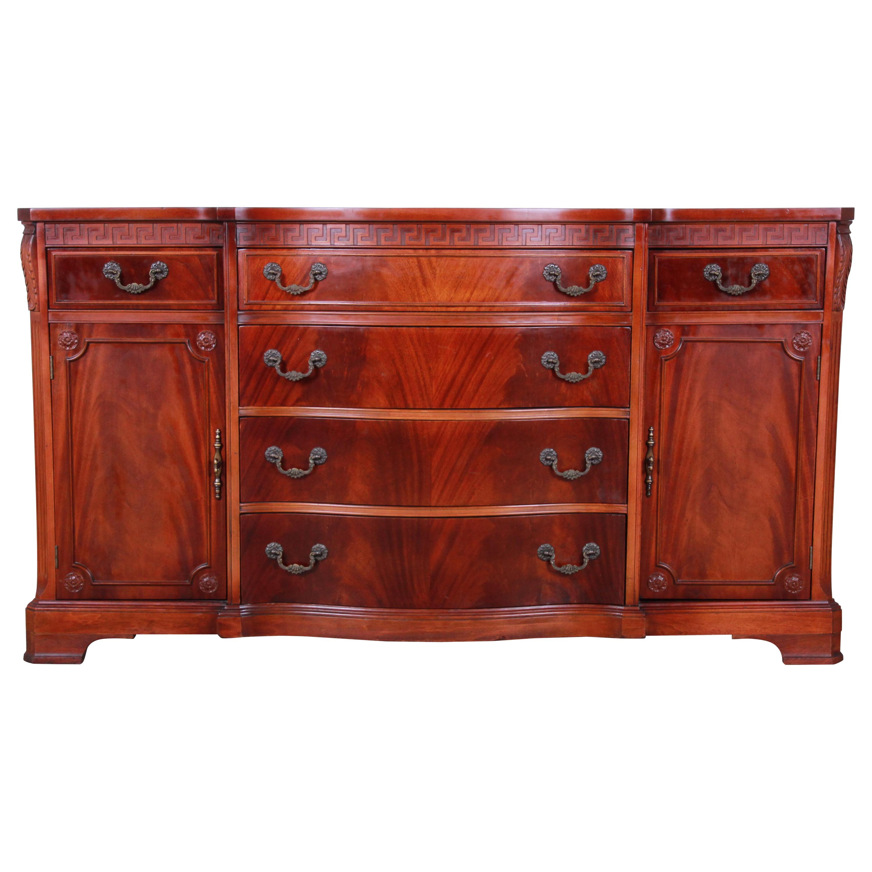 Bernhardt Flame Mahogany Sideboard Buffet