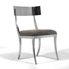 Bernhardt "Gustav" Chair in Stainless Steel
