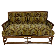 Bernhardt Hibriten Loveseat, Lee Jofa Printed Velvet