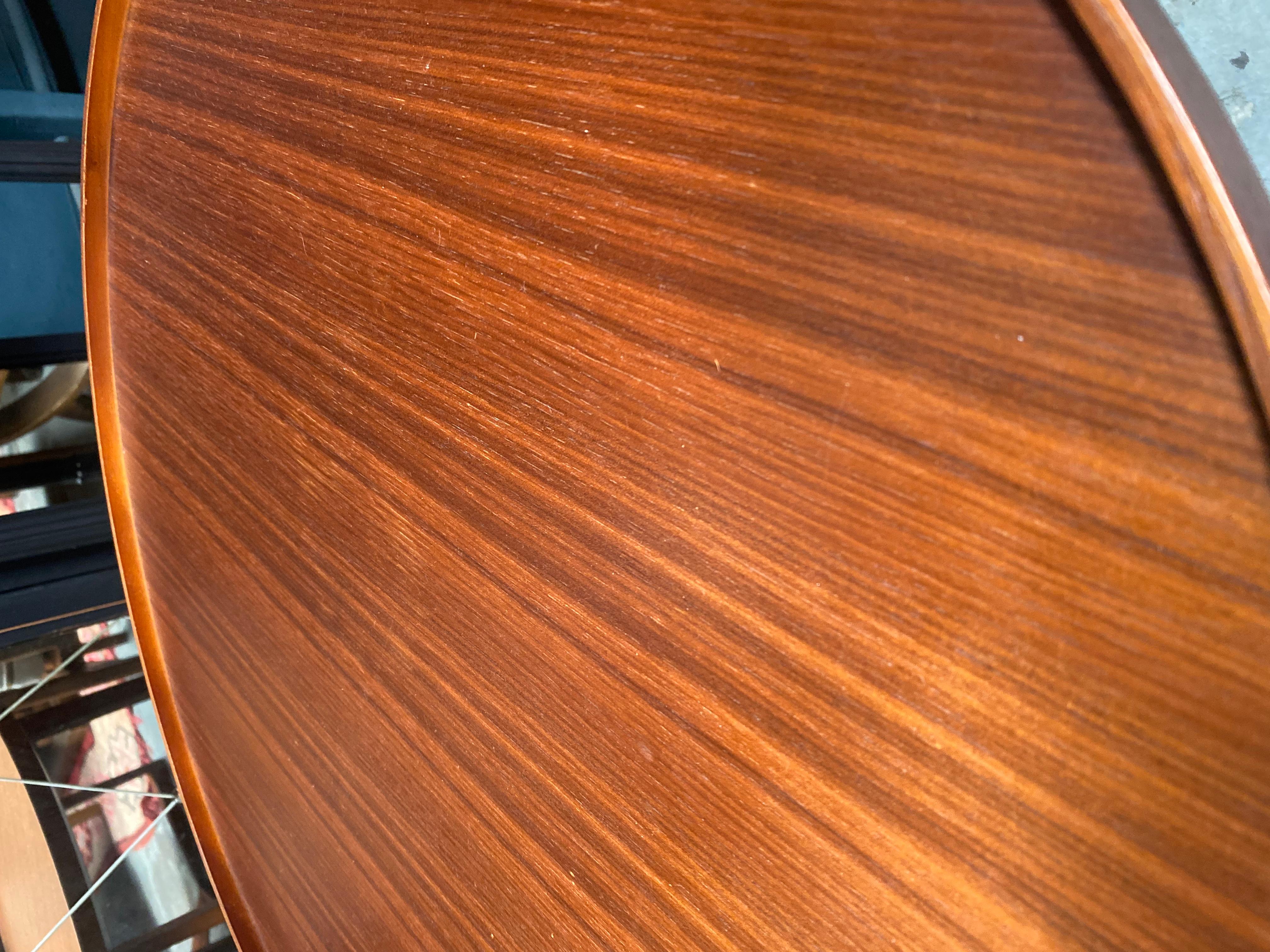 American Bernhardt Maple Side Table, 'Large'