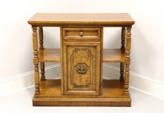 BERNHARDT Mid 20th Century Console Cabinet with Open Side Shelves