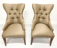 BERNHARDT Opus XIX Tufted Dining Side Chairs - Pair B