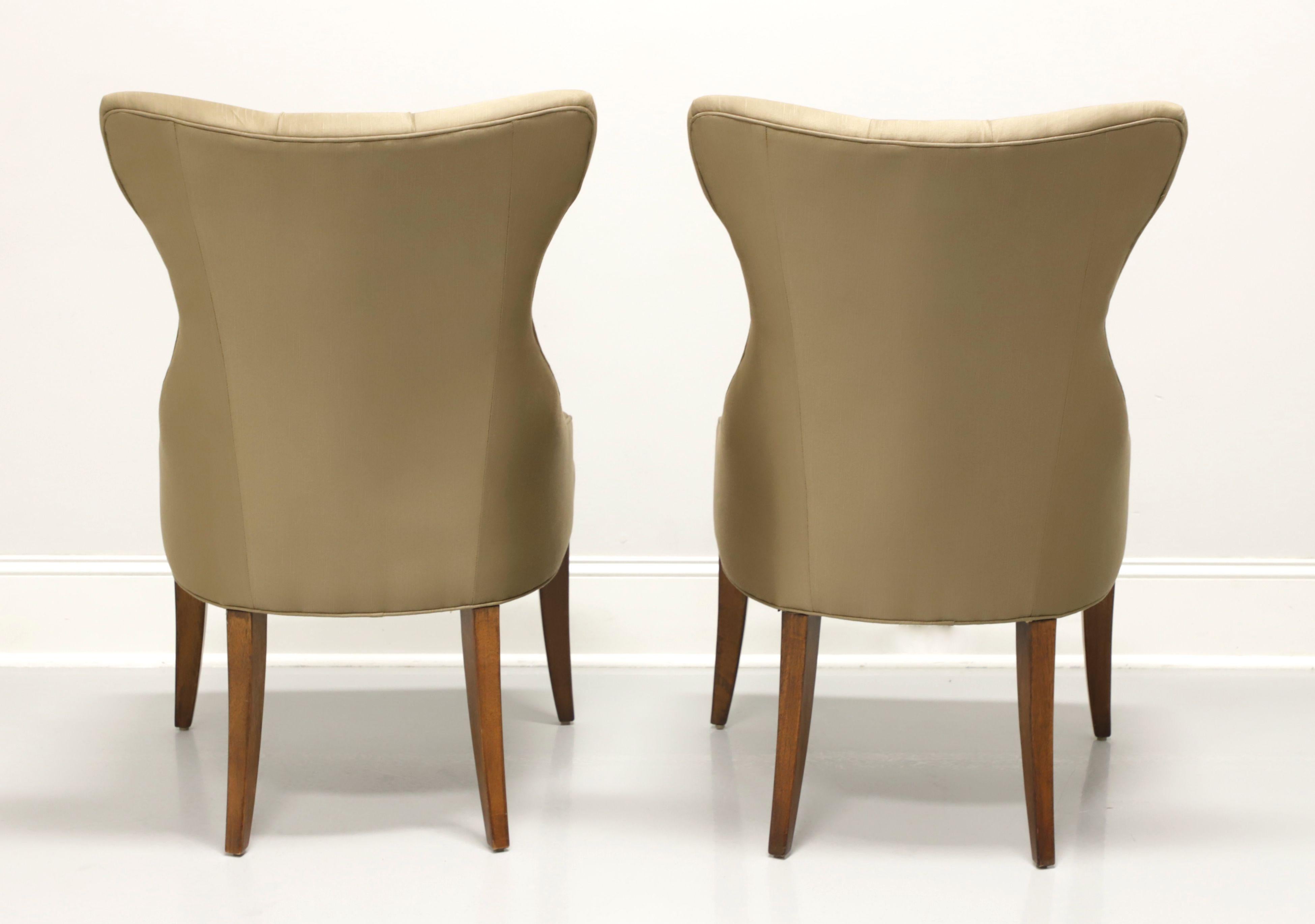BERNHARDT Opus XIX Tufted Dining Side Chair - Pair B In Good Condition For Sale In Charlotte, NC