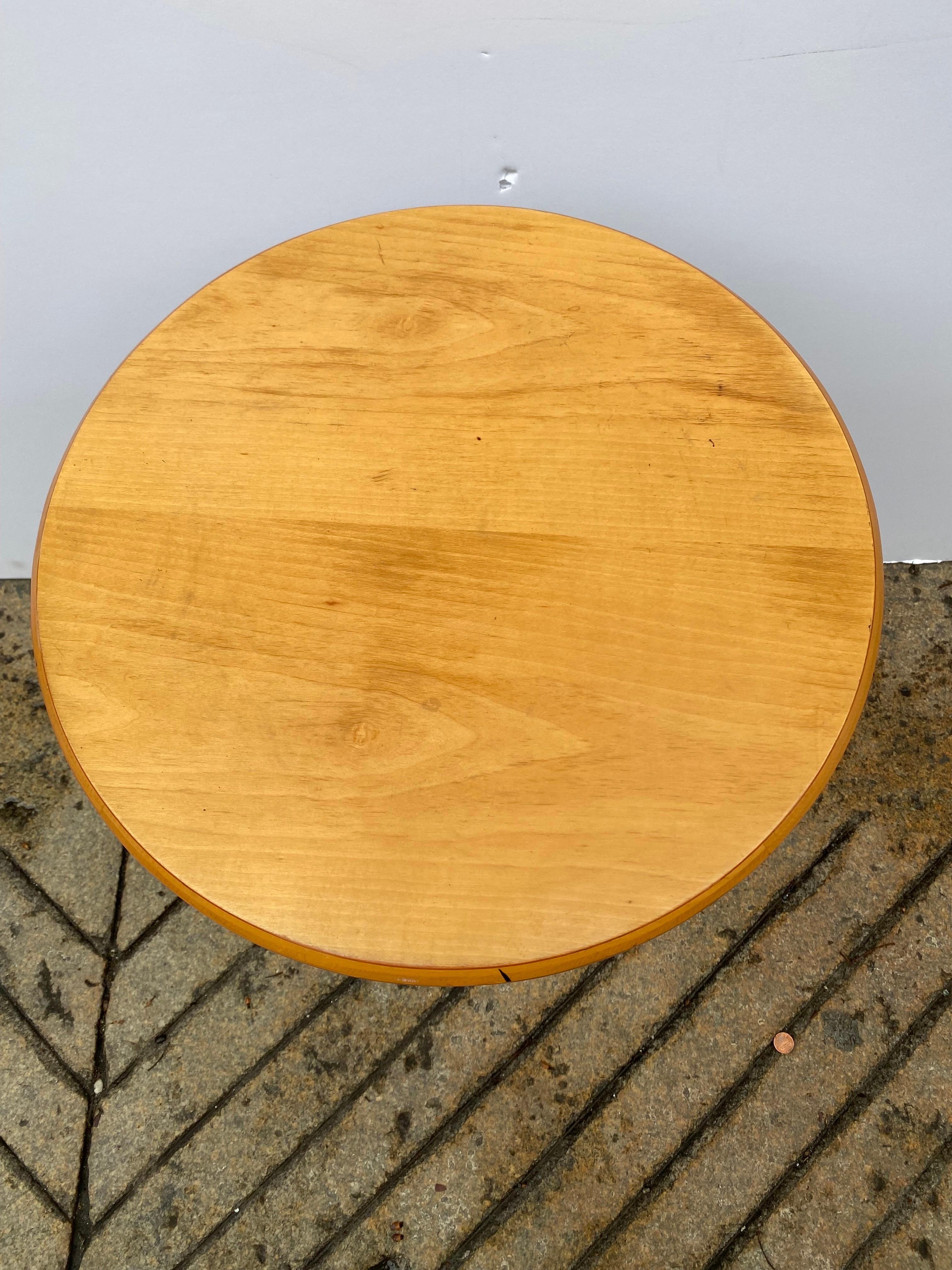 Modern Bernhardt Round Side Table