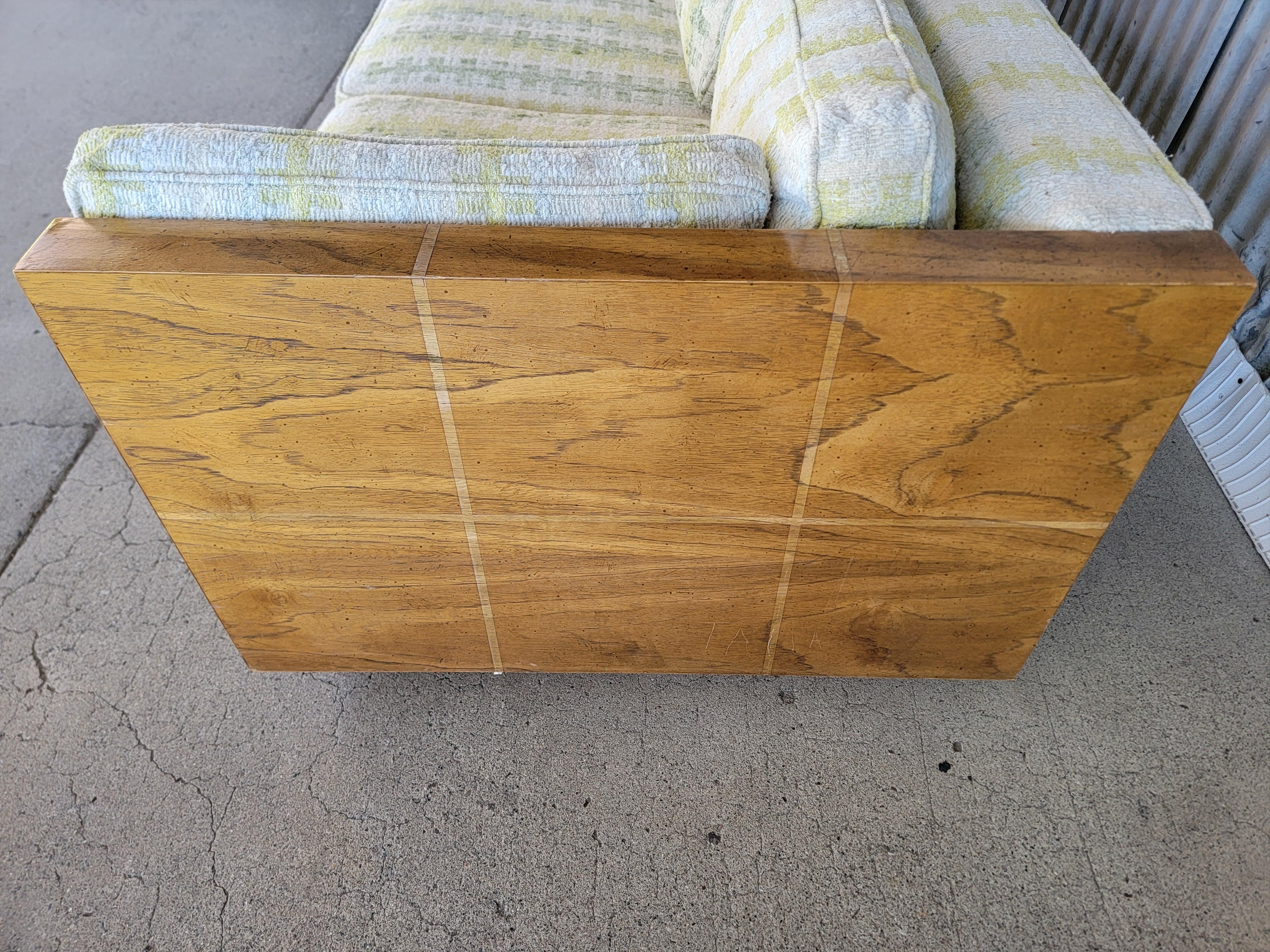 American Bernhardt Sofa Manner of Milo Baughman For Sale