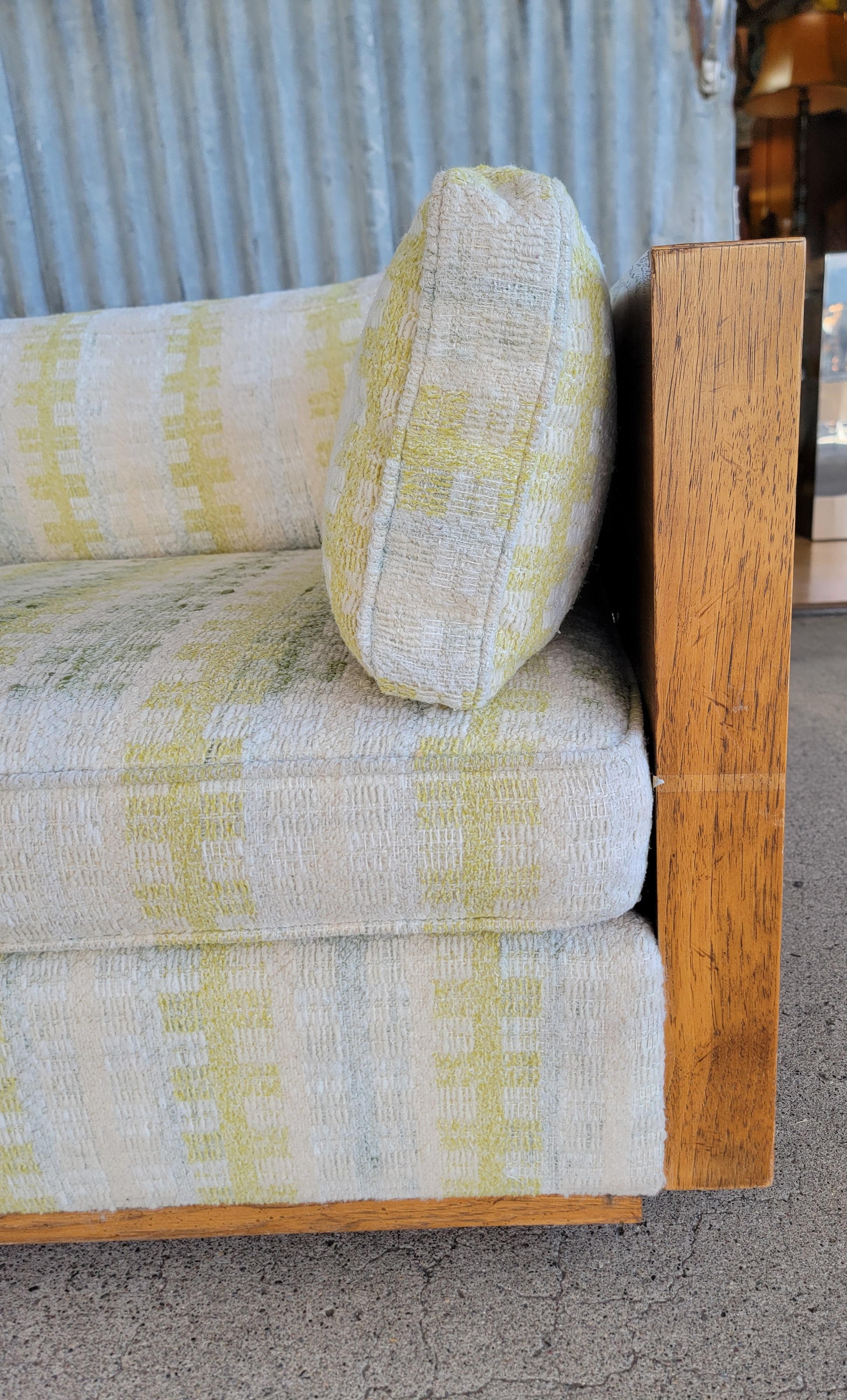 20th Century Bernhardt Sofa Manner of Milo Baughman For Sale