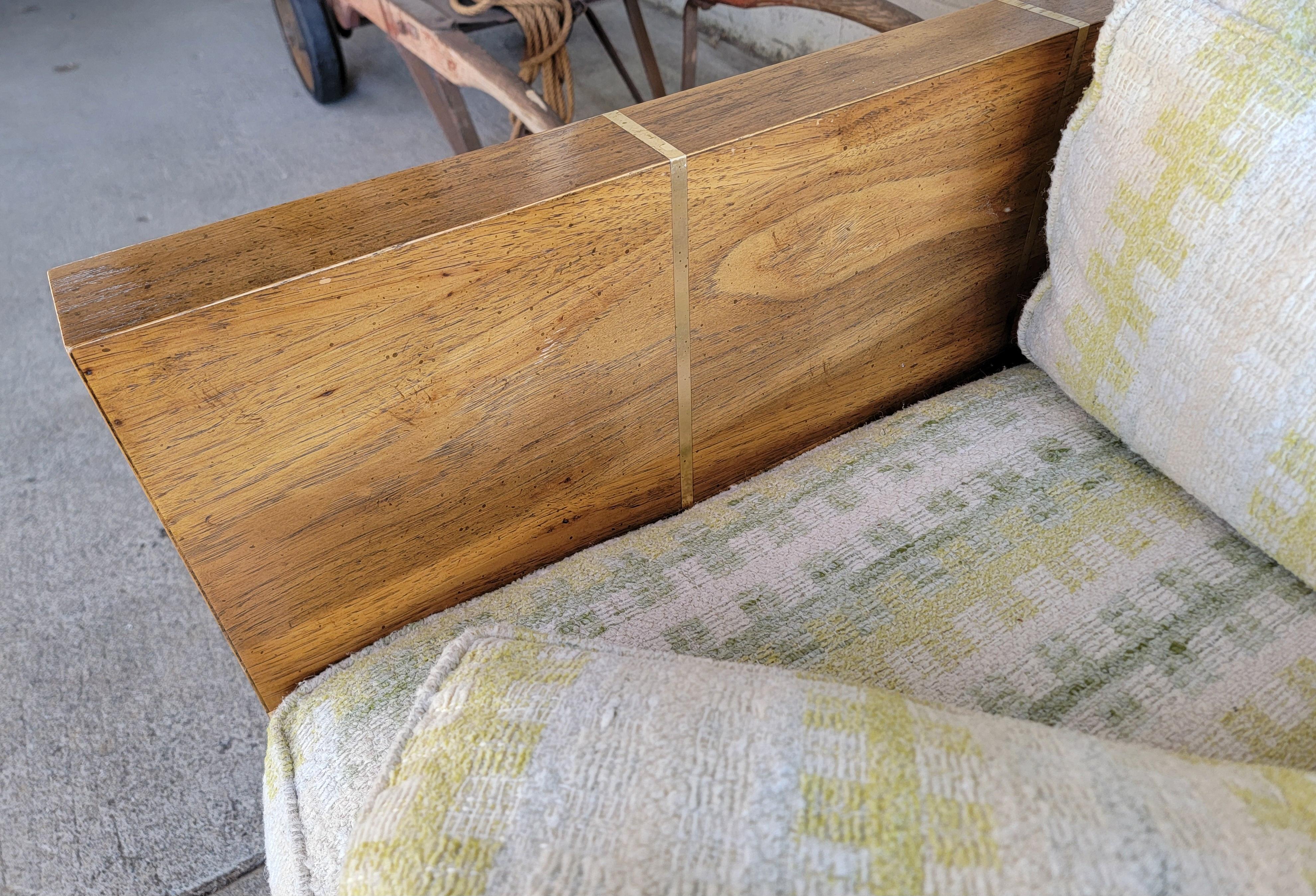 Bernhardt Sofa Manner of Milo Baughman For Sale 2