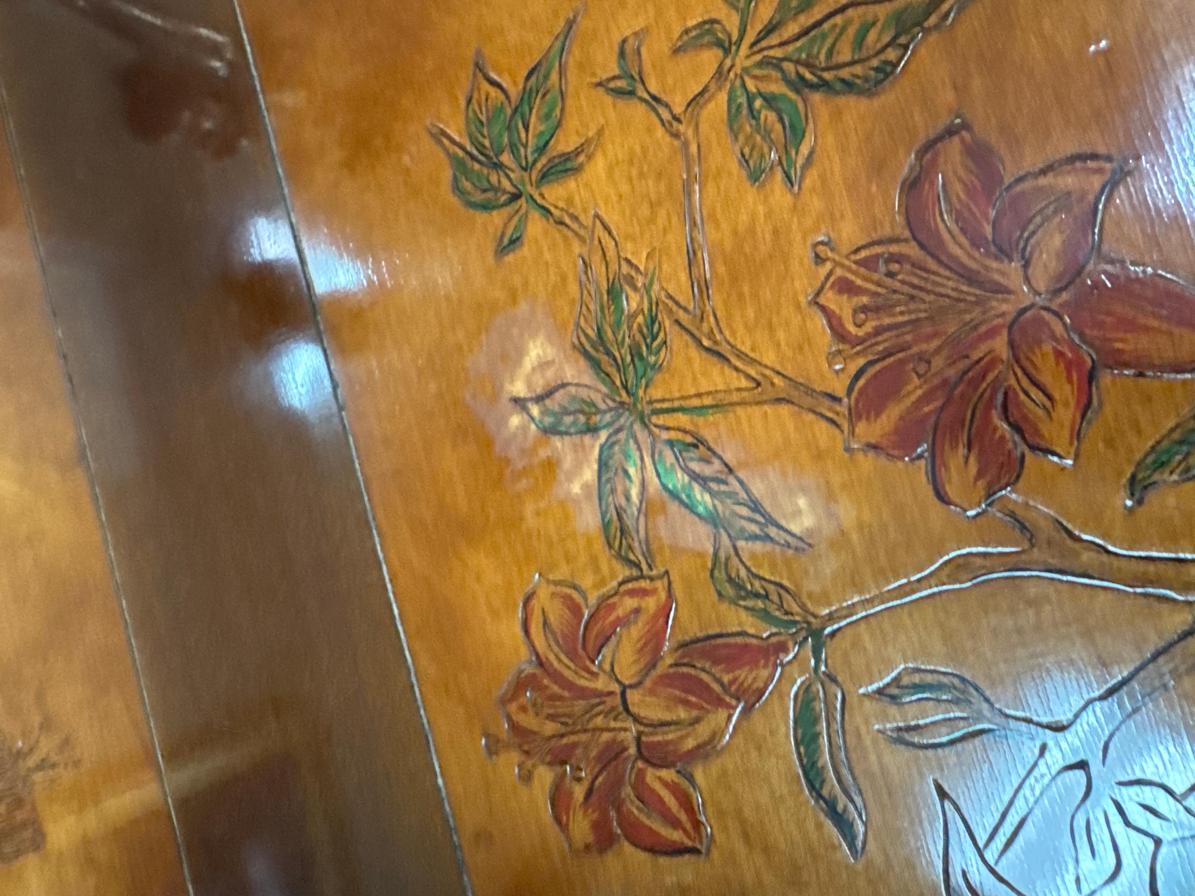 Bernhardt Table with 8 chairs, two extension and table cover For Sale 13