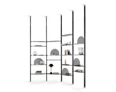 Bernhardt & Vella Set di 4 librerie libere a soffitto 'Alba' di Arflex