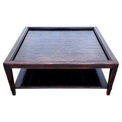 Bernhardt Vintage Patina Coffee Cocktail Table 48"