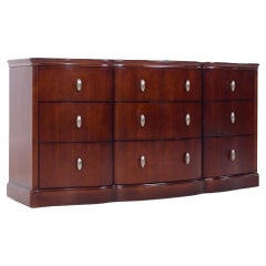 Bernhardt Walnut Lowboy Dresser