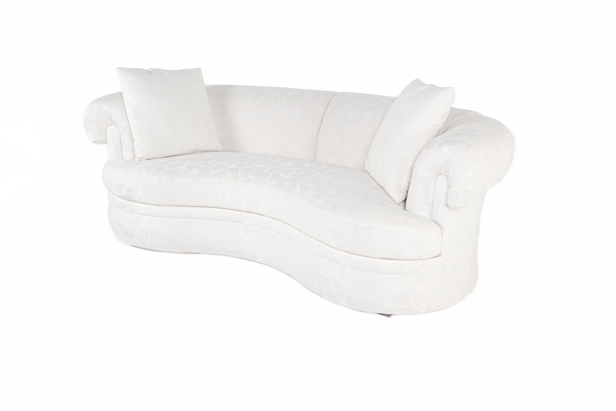bernhardt curved sofa
