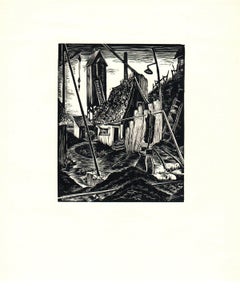Vintage 1939 Bernice E. Jamieson 'Deserted'