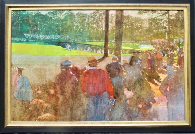 At the Masters - Painting by Bernie Fuchs