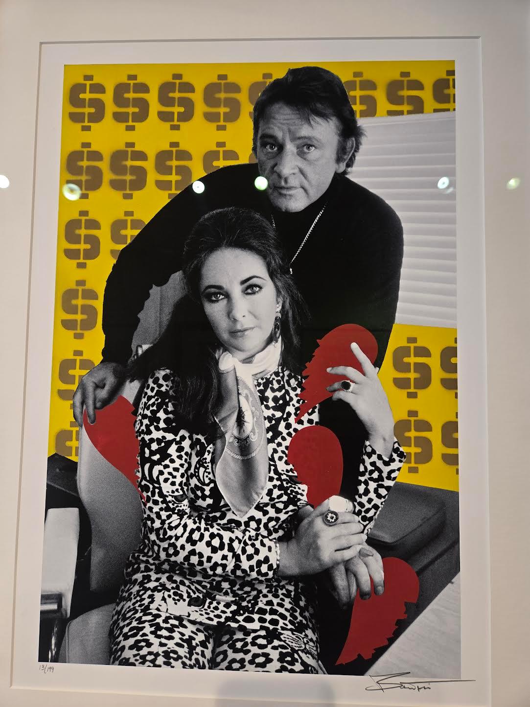 Aus der visuellen Collaboration-Serie von Bernie Taupin CBE und Terry O'Neill CBE mit dem Titel 