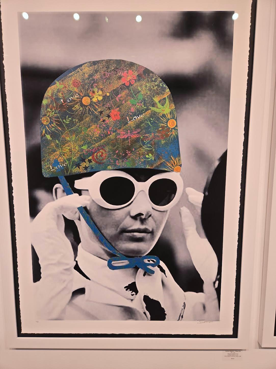 Hippie-Hut - Audrey Hepburn im Angebot 3