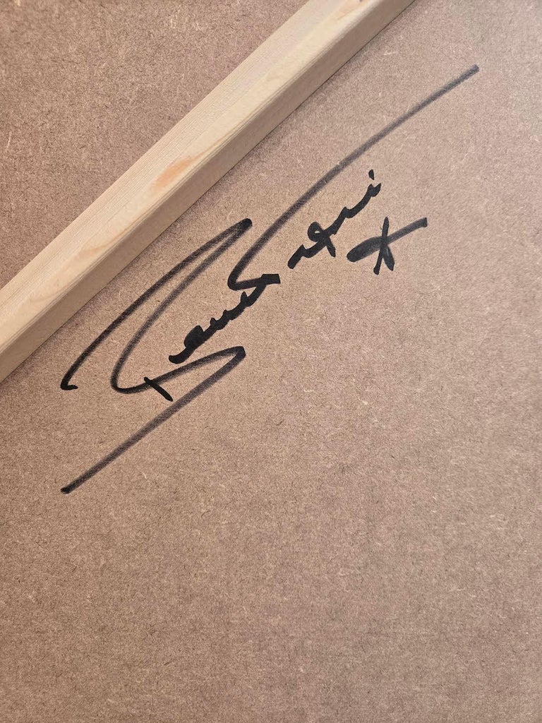 Bernie Taupin – „Hippie-Hut - Audrey Hepburn (ORIGINAL)“ im Angebot bei  1stDibs Deutschland, image size:768x1024