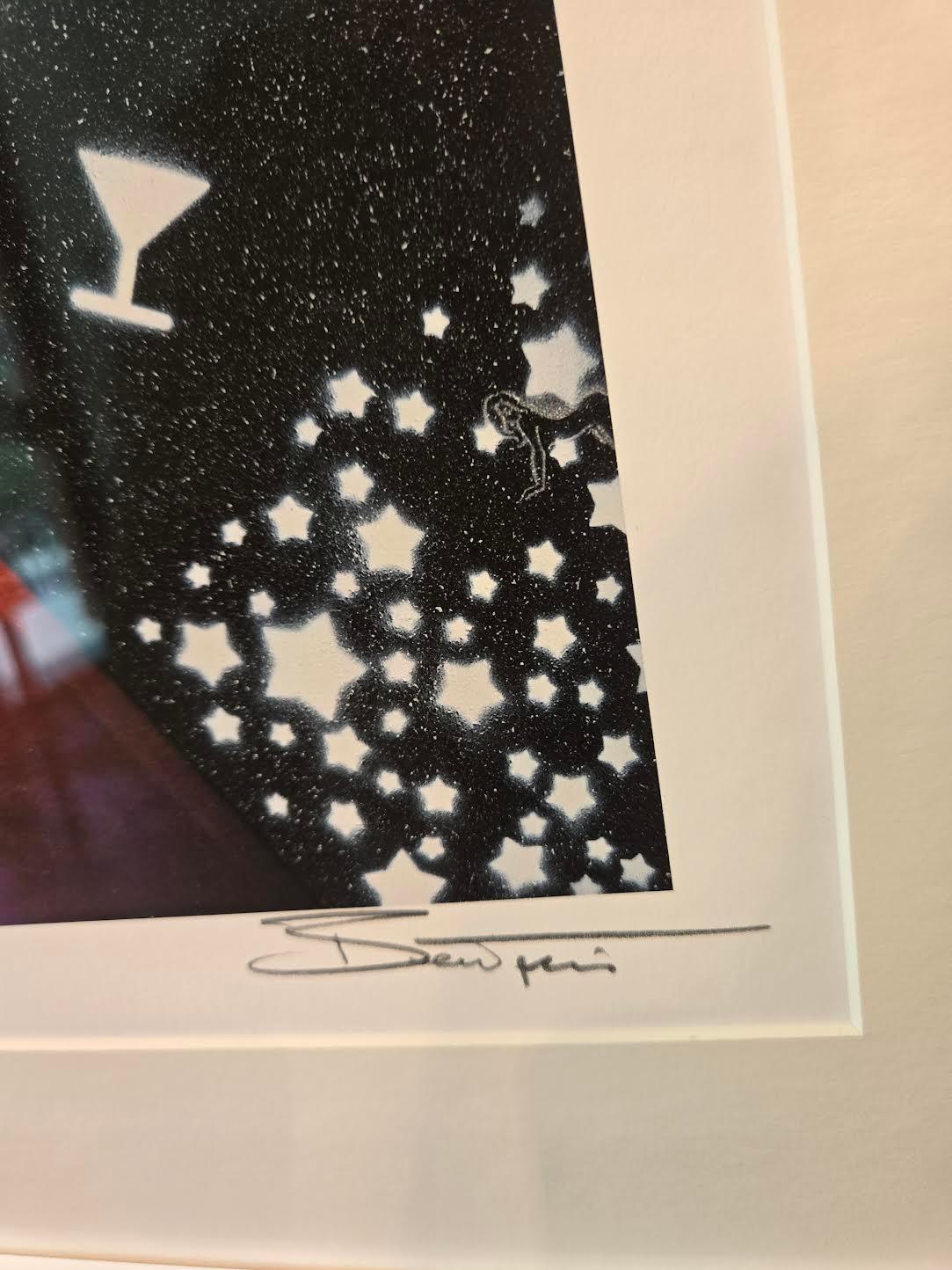Aus der visuellen Collaboration-Serie von Bernie Taupin CBE und Terry O'Neill CBE mit dem Titel 