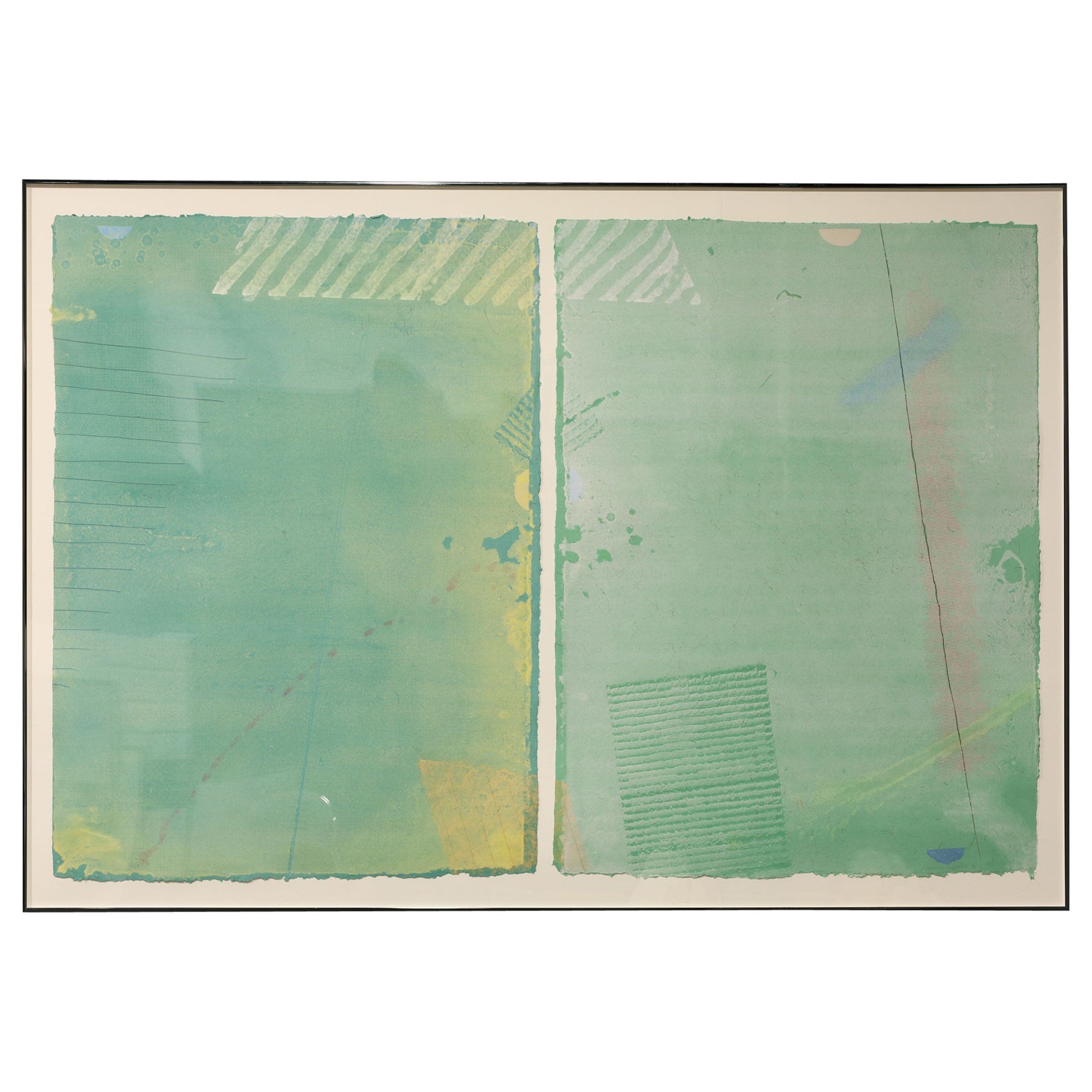 Bernie Vinzani 'American 20th Century' Untitled Diptych, 1991