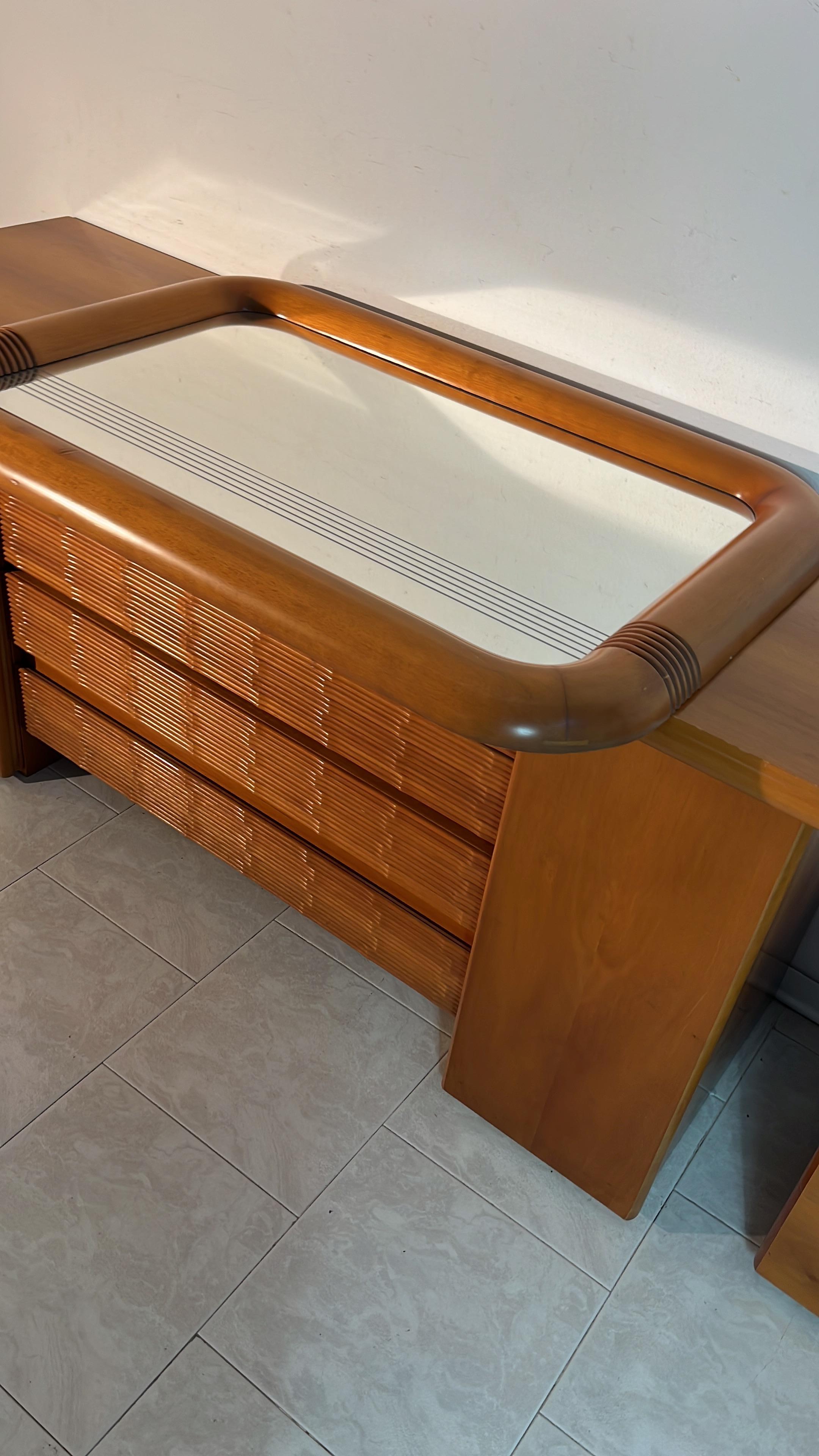 Set da letto a 4 pezzi di Bernini Italia, anni '80 in vendita 5