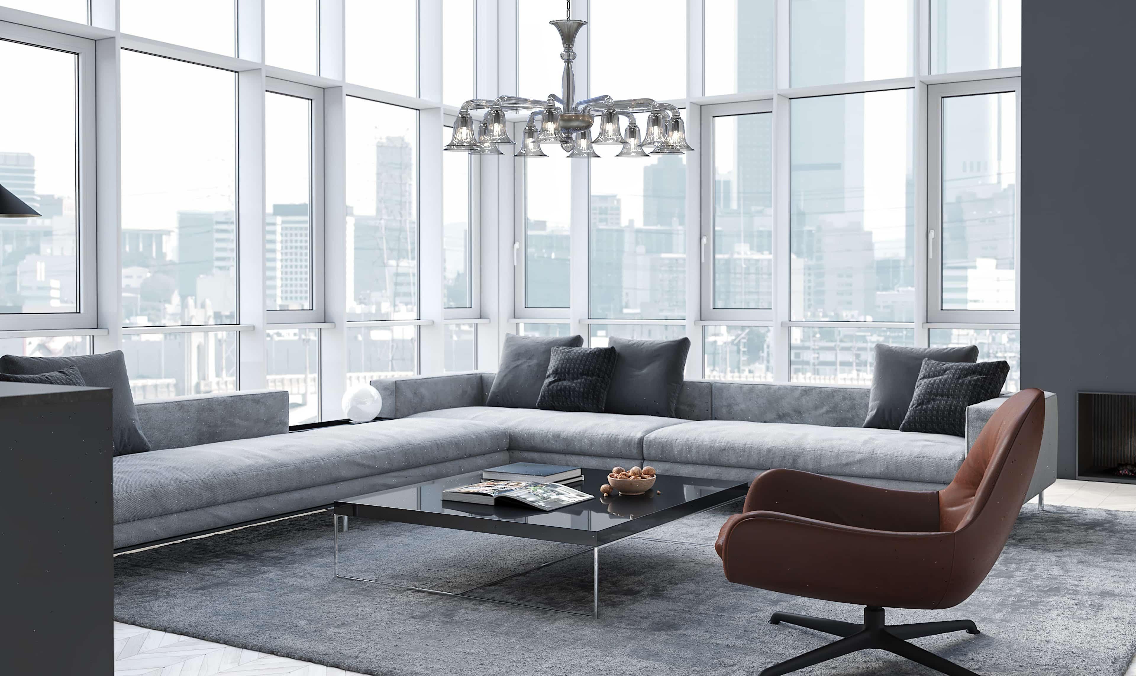 Lampadario contemporaneo 12 luci.‎
Fine eleganza in un lampadario di lusso.‎
Questa creazione di illuminazione è realizzata completamente a mano dai Maestri vetrai secondo antiche e segrete tradizioni tramandate di padre in figlio da secoli.‎
Il