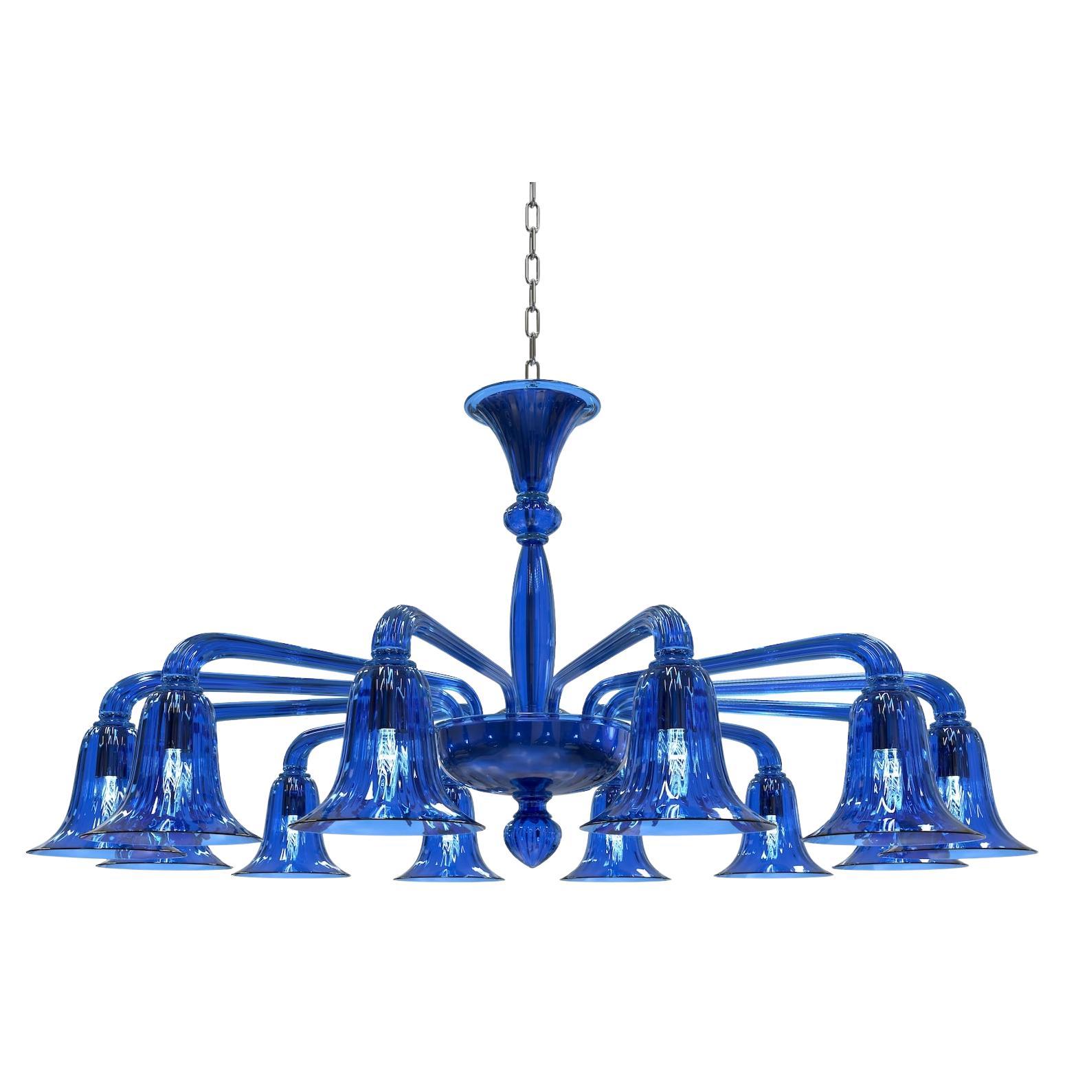 Bernini Lampadario moderno Vetro di Murano 12 luci – Stile elegante e raffinato