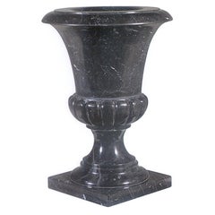 Bernini Vase in Nero Marquina Marble