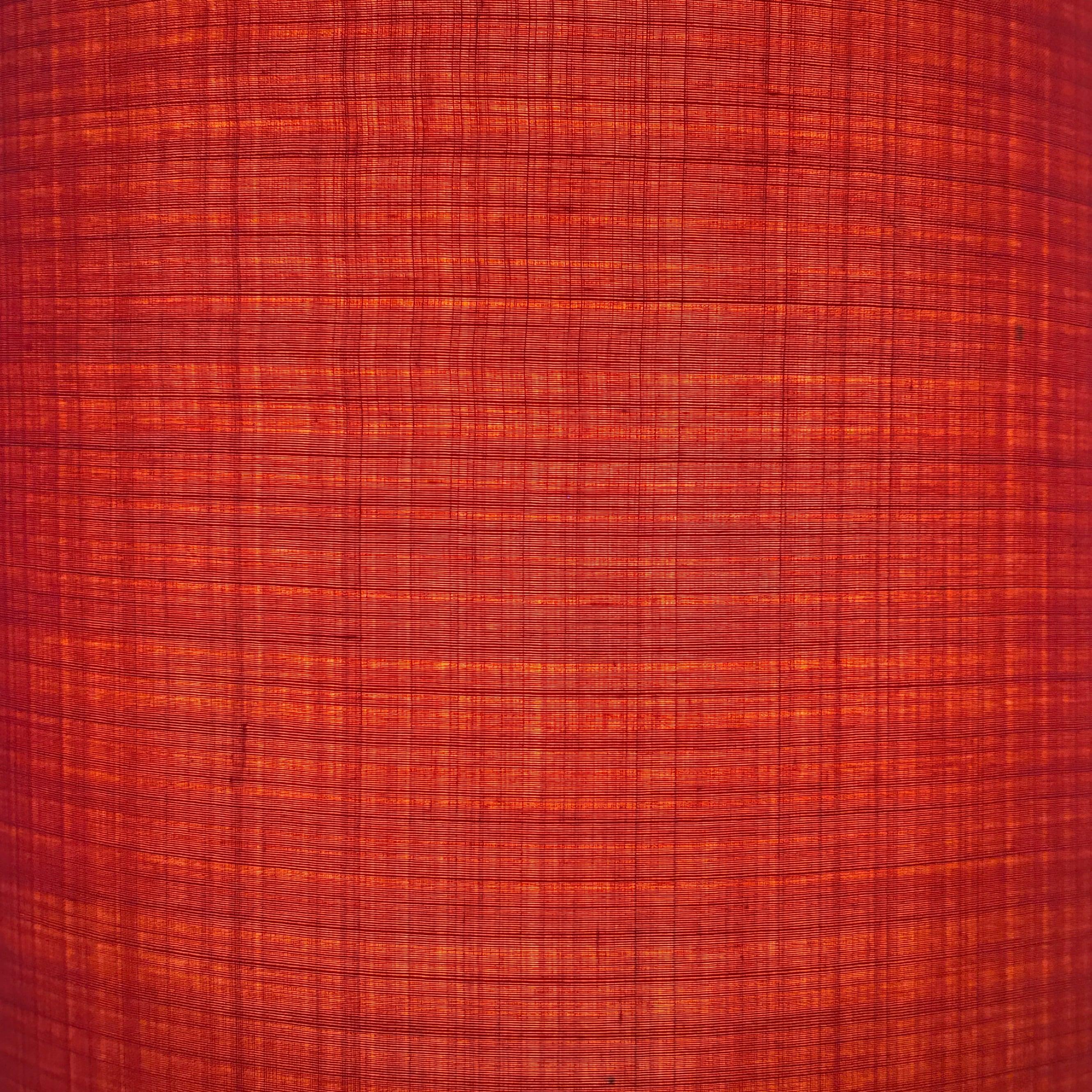 Bernt Nordstedt, Bergboms, mid century table lamp, glass & textile, Sweden 1960s For Sale 1