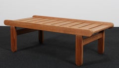 Bernt Pedersen Bank / Couchtisch aus Kiefer